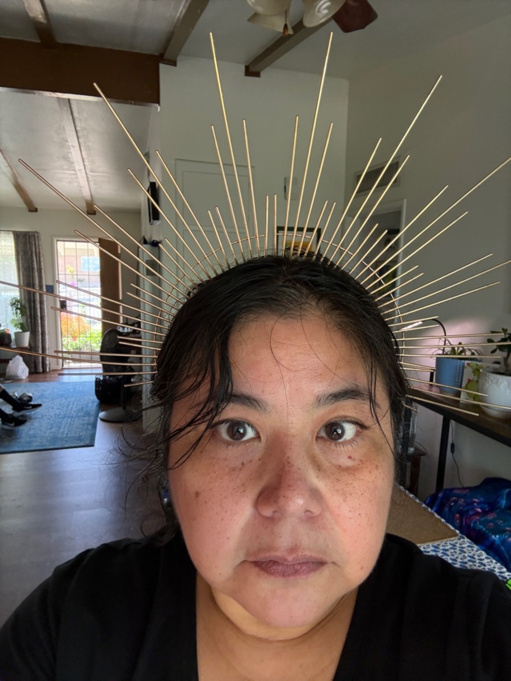 Amazon Gold Radiant Spike Halo Headband